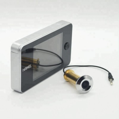 Europe hot sale hotel peephole entry door handle camera