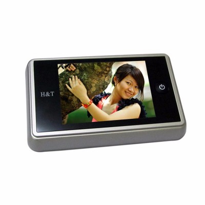 Hot Selling motion sensor still picture camera 5" touch screengsm peephole viewer digital