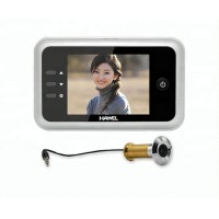 3.5 inch electronic door eye viewer camera for front door with recorder